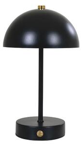 Fényes fekete LED asztali lámpa (magasság 25 cm) Holt – House Nordic