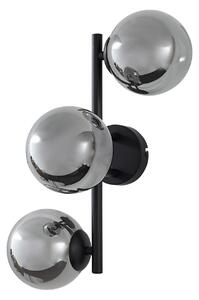 Fali Lámpa Lindby, Orbelia, dimmable, Fekete, Nappali, Üveg, Modern