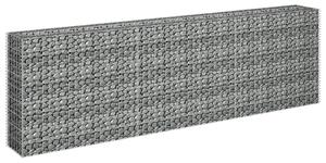 VidaXL horganyzott acél gabion magaságyás 270 x 30 x 90 cm