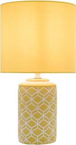 Dar Lighting modern asztali lámpa ilona sárga darilo4211