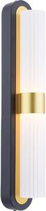 Dar Lighting modern fali lámpa hessel matt fekete arany darhes0954