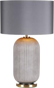 Dar Lighting modern asztali lámpa helicon antik sárgaréz szürke darhel4239