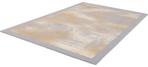 Szürke-bézs gyapjú szőnyeg 100x180 cm Stratus – Agnella
