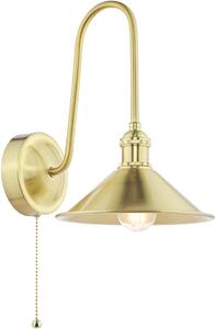Dar Lighting modern vintage fali lámpa hadano antik sárgaréz sárgaréz darhad7140-01