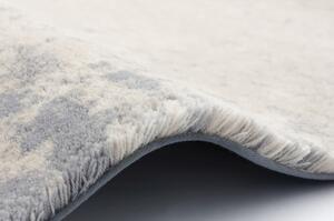 Szürke-krémszínű gyapjú szőnyeg 200x300 cm Bran – Agnella