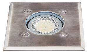 Spotlámpa Lindby, Insa, dimmable, Fémes, Terasz, Rozsdamentes acél, Modern