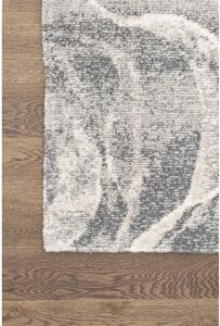 Szürke gyapjú szőnyeg 133x190 cm Ros – Agnella