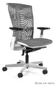 UNIQUE REYA ergonomikus irodai szék, fehér váz/elastomer