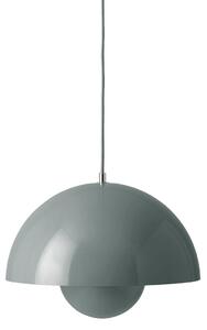 Függőlámpa &Tradition, Flowerpot VP10, dimmable, Szürke, Nappali, Fém, Dizájn