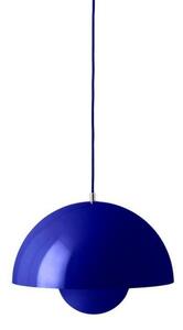 Függőlámpa &Tradition, Flowerpot VP7, dimmable, Kék, Nappali, Fém, Dizájn