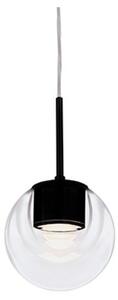 Függőlámpa kdln, Dew, dimmable, Fekete, Konyha, Üveg, Dizájn