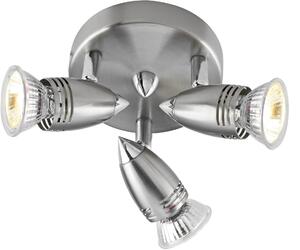 Dar Lighting modern spot lámpa gemini szatén króm dargem7646