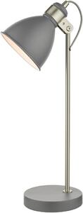 Dar Lighting modern asztali lámpa frederick szürke darfre4237