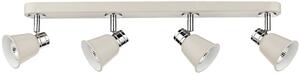 Dar Lighting modern spot lámpa fry krém csiszolt króm darfry8433