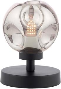 Dar Lighting modern asztali lámpa esben matt fekete füstös daresb4122-28