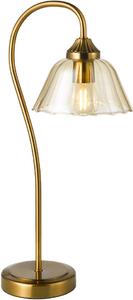 Dar Lighting asztali lámpa erika antik bronz borostyán dareri4263