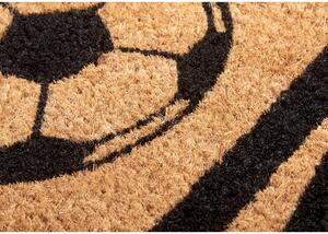 Kókuszrost lábtörlő 45x75 cm Soccer – Hanse Home