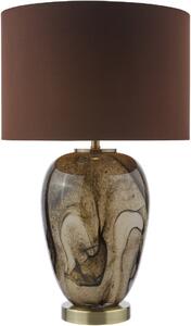 Dar Lighting glamour modern asztali lámpa egas barna darega4229