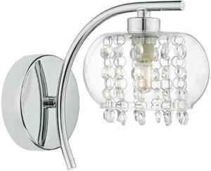 Dar Lighting glamour modern fali lámpa elma csiszolt króm darelm0750
