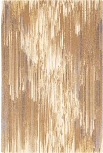 Bézs gyapjú szőnyeg 100x180 cm Nova – Agnella
