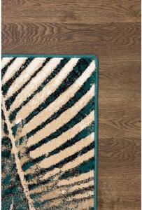 Petróleumkék gyapjú szőnyeg 160x240 cm Areca – Agnella