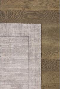 Bézs gyapjú szőnyeg 133x180 cm Linea – Agnella
