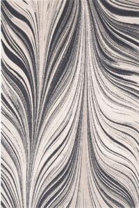 Szürke-krémszínű gyapjú szőnyeg 160x240 cm Zebre – Agnella