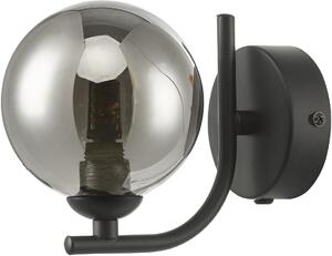 Dar Lighting modern fali lámpa cradle fekete darcra0722-01