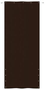 VidaXL barna oxford-szövet erkélyparaván 100 x 240 cm