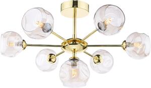 Dar Lighting glamour modern mennyezeti lámpa cohen pezsgő csiszolt arany darcoh3435-16