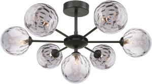 Dar Lighting modern mennyezeti lámpa cohen matt fekete darcoh3422-10