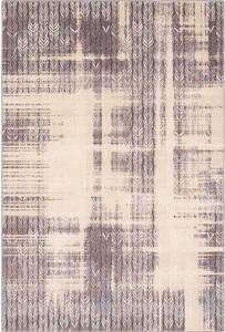 Bézs gyapjú szőnyeg 133x180 cm Braids – Agnella
