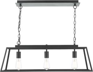 Dar Lighting loft függeszték claudia matt fekete darcla0322