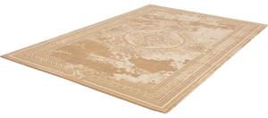 Bézs gyapjú szőnyeg 100x180 cm Emily – Agnella