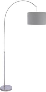 Dar Lighting modern állólámpa bow szatén nikkel darbow4946-pyr1839