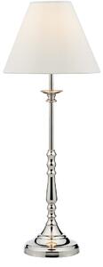 Dar Lighting glamour asztali lámpa blenheim polírozott nikkel darble4138