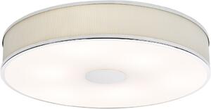 Dar Lighting modern mennyezeti lámpa alvaro elefántcsont csiszolt króm daralv6433