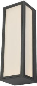 Dar Lighting modern kültéri fali lámpa taryn szürke dararh2139