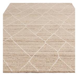 Natúr színű gyapjú szőnyeg 200x290 cm Noah – Asiatic Carpets