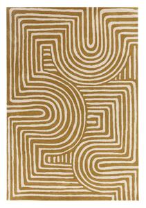 Okkersárga gyapjú szőnyeg 200x290 cm Reef – Asiatic Carpets