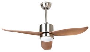 Mennyezeti ventilátor világítással MAHAUT Távirányítóval LED Világosbarna