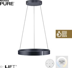 Paul Neuhaus modern függeszték pure e-clipse szürke pln2561-15