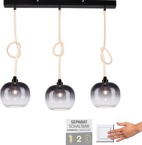 Paul Neuhaus modern függeszték luma fekete pln2411-18