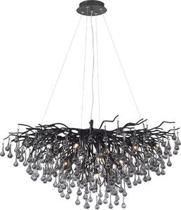 Paul Neuhaus modern függeszték icicle fekete pln2192-18