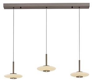 Paul Neuhaus modern függeszték pure vitrum barna ezüst pln2083-34