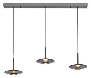 Paul Neuhaus modern függeszték pure vitrum szürke pln2083-15