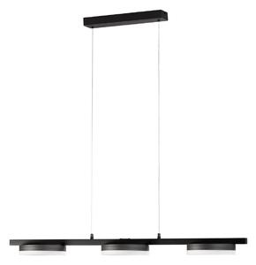 Fischer & Honsel modern függeszték kiku fekete fhl61129
