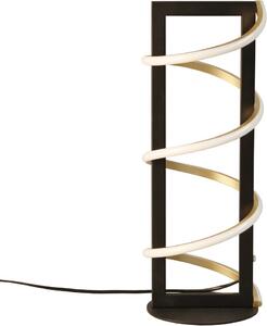 Fischer & Honsel modern asztali lámpa gwen fekete arany fhl50755