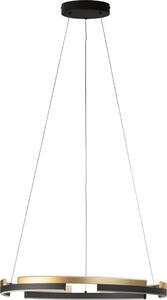 Fischer & Honsel modern függeszték circly fekete arany fhl61123