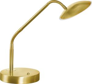 Fischer & Honsel modern asztali lámpa tallri sárgaréz fhl50756